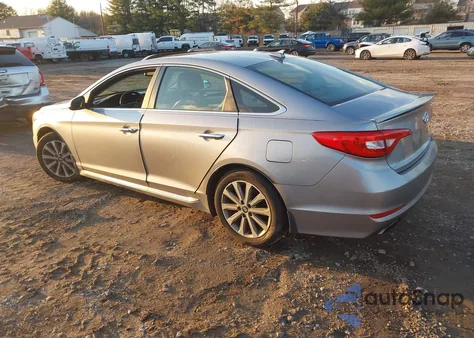 2017 Hyundai Sonata Limited from USA, damaged, VIN 5NPE34AF2HH457415